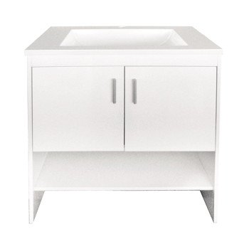 V3119W VANITY 2DOOR WHT 1-HOLE