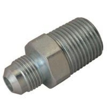 BrassCraft PSSL-16 Gas Supply Union, 3/8 x 1/2 in, Flare x MIP, Stainless Steel