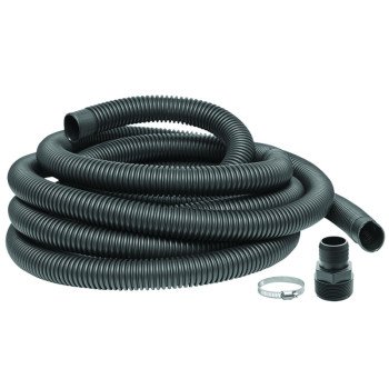 Superior Pump 99624 Hose Kit, 1-1/4 in ID, 24 ft L, Polyethylene Hose