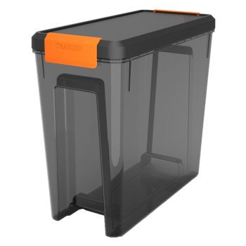 Traeger BAC615 Pellet Storage Bin with Lid, 22 lb Capacity