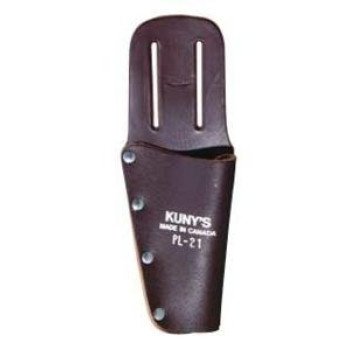 Kuny's Tool Works Series PL-21 Knife and Plier Holder, Leather, 2-1/2 in W, 8-1/2 in H