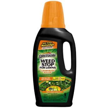 Spectracide HG-96393 Weed Stop Crabgrass Killer, Liquid, Brown, 32 fl-oz