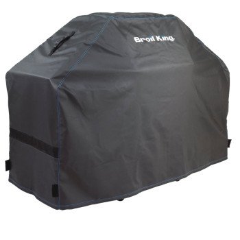 Broil King 68491 Grill Cover, 25 in W, 46 in H, Polyester/PVC, Black