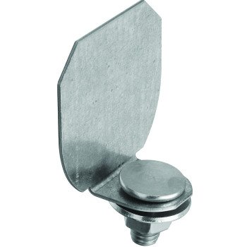 National Hardware N193-839 Round Rail End Cap, Steel, Galvanized