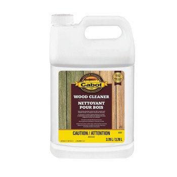 Cabot 142.0008007.007 Wood Cleaner, 1 gal, Liquid, Clear