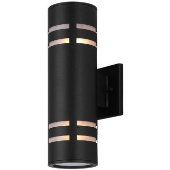 Canarm IOL256BK TAY Outdoor Light, 60 W, Stainless Steel Fixture, Black Fixture