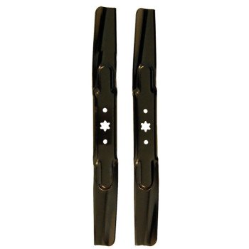 Arnold 490-110-M110 High-Lift Blade Set, 46 in L, For: Bolens, Huskee, MTD, Troy-Bilt, Yard Machines, Yard-Man Tractors