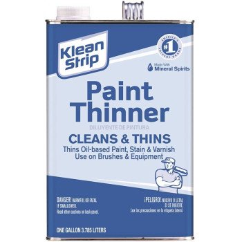 Klean Strip GKPT94002PCA Paint Thinner, Liquid, Aromatic Hydrocarbon, Water White, 1 gal, Can