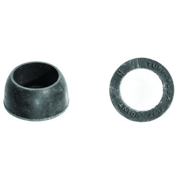 Danco 36598B Faucet Washer, 13/32 in ID x 5/8 in OD Dia, 5/16 in Thick, Rubber, For: 7/16 in OD Tube, 1/2 in IPS Nuts