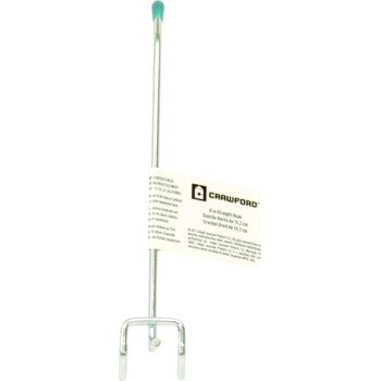 Crawford 18360-50 Peg Hook, 6 in Projection