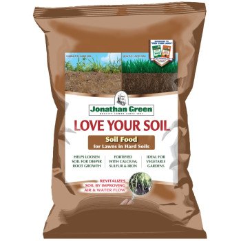 Jonathan Green Love Your Soil 12191 Organic Lawn Fertilizer, 54 lb Bag, Granular