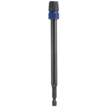 Bosch DQCE1006 Spade Bit Extension, Quick-Change Impact Drive, 1/4 in Shank, Hex Shank, 6 in L, Steel