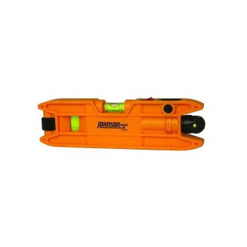 Johnson 40-0915 Torpedo Laser Level, 7 in L, 3-Vial, Magnetic, Plastic