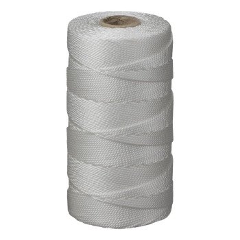 Ben-Mor 60120 Twine, #18 Dia, 250 ft L, Nylon, White