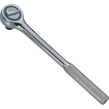 Vulcan RH6020 Ratchet Handle with Cap, 19 in OAL, Chrome