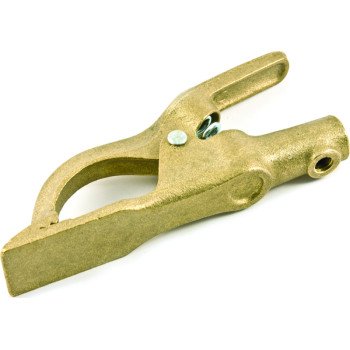 Forney 54400 Ground Clamp, 1-1/2 in Jaw Opening, #2 Wire, Brass, 300 A