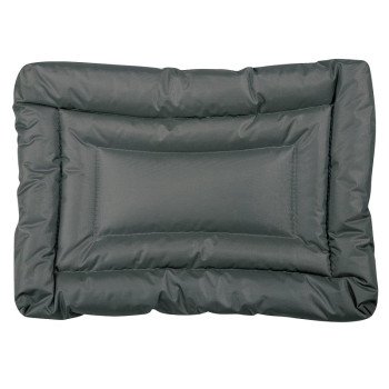 Slumber Pet ZA210 24 11 Dog Bed, 24 in L, 11 in W, Nylon Cover, Gray