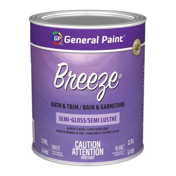 General Paint GE0057349-14 Interior Paint, Eggshell, Deep, 946 mL, Latex Base