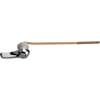 Plumb Pak PP835-6 Toilet Flush Lever, Chrome, Includes: Metal Rod, Plastic Nut and Spud