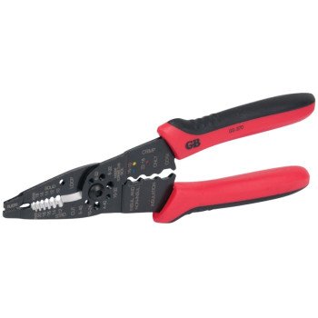 Gardner Bender GS-370 Wire Stripper, 10 to 22 AWG Wire, 10 to 22 AWG Stripping, 8-1/2 in OAL, High-Leverage Handle