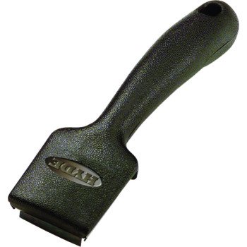 Hyde 10530 Pull Scraper, 1-1/2 in W Blade, 4-Edge Blade, HCS Blade, Polypropylene Handle, Comfort Grip Handle