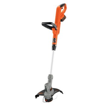 Black+Decker LST300 String Trimmer and Edger, 2.0 AH, 20 V, 12-1/2 in L Shaft