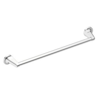 Moen 5818CH Towel Bar, 18 in L Rod, Zinc, Chrome, Surface Mounting