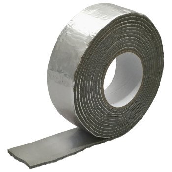 Frost King FV15H Pipe Wrap Kit, 15 ft L, 2 in W, 1/8 in Thick, 2 R-Value, Silver