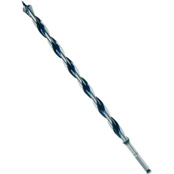 Bosch NKLT12 Auger Drill Bit, 3/4 in Dia, 17-1/2 in OAL, Open-Faced Flute, 7/16 in Dia Shank, Hex Shank