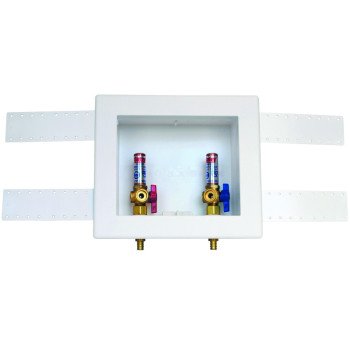 Oatey Quadtro 38542 Washing Machine Outlet Box, Polystyrene