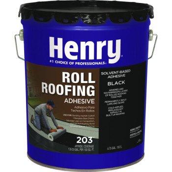 Henry HE203071 Roof and Lap Adhesive, Liquid, 5 gal