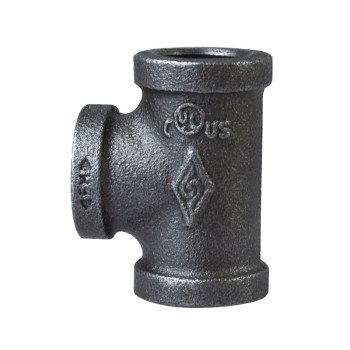 ProSource 11A-2B Pipe Tee, 2 in, Threaded, Malleable Iron, SCH 40 Schedule, 300 PSI Pressure