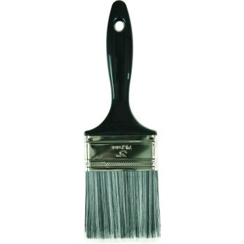 Linzer 1825-3 Paint Brush, 3 in W, 3 in L Bristle, Nylon/Polyester Bristle, Varnish Handle