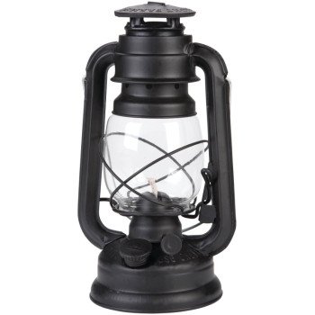 Lamplight 52664 Lantern, 5 oz Capacity, 15 hr Burn Time, Black