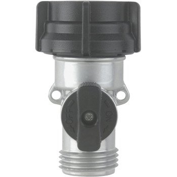 Gilmour 05V Shut-Off Valve, Zinc Body, Chrome