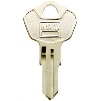 Hy-Ko 11010SS4 Key Blank, Stainless Steel, For: Sentry Safe Cabinet, House Locks and Padlocks