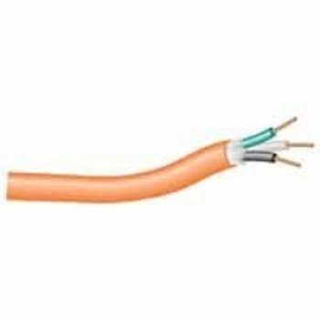 CCI 203076603 Electrical Cable, 14 AWG Wire, 3 -Conductor, Copper Conductor, TPE Insulation, PVC Sheath, 300 V