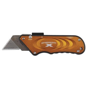 Olympia Tools 33-133 Turbo Knife, 1.18 in L Blade, 4.06 in W Blade, Ergonomic Handle