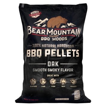 Bear Mountain FK18 BBQ Pellet, Oak, 20 in L, Hardwood, 20 lb Bag