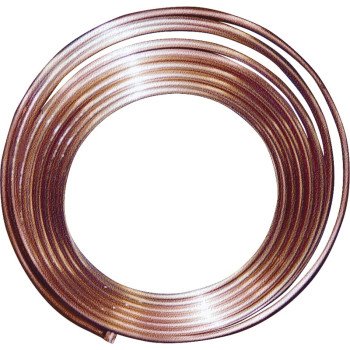 Streamline REF-3/8 Copper Tubing, 3/8 in OD, 50 ft L, Soft, Coil