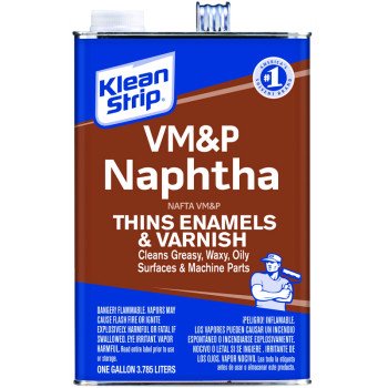 Klean Strip GVM46 Naphtha Thinner, Liquid, Hydrocarbon Solvent, Colorless, 1 gal, Can