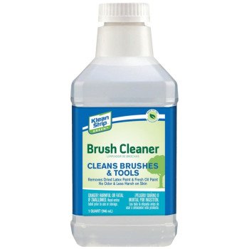 Klean Strip QKGB75012 Brush Cleaner, Liquid, White, 1 qt