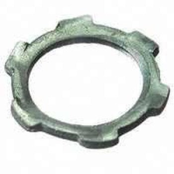 Halex 61930 Conduit Locknut, 3 in, Steel, Zinc