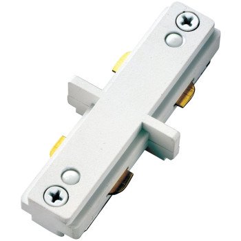 Eaton Lighting LZR212P Track Light Connector, White, For: Lazer Track Lamp holders and Halo Power-Trac Lamp holders