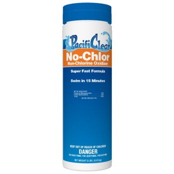 PacifiClear F024002024PC No-Chlorine Pool Chemical, 2 lb Bottle, Granular, Chloramine