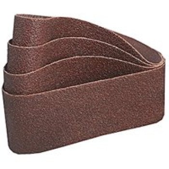 NORTON 27945 Sanding Belt, 4 in W, 24 in L, 60 Grit, Coarse, Aluminum Oxide Abrasive