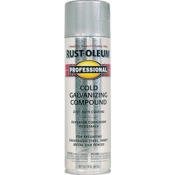 Rust-Oleum 7585838 Galvanizing Compound Paint, Cold Gray, Flat/Matte, 20 oz