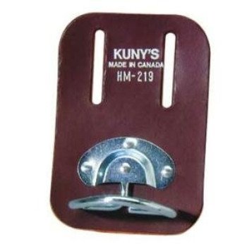 Kuny's Tool Works Series HM-219 Hammer Holder, Leather, Tan, 4.05 in W, 12-1/2 in H, 2.44 in D