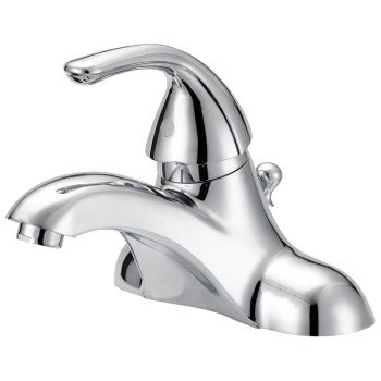 Boston Harbor F4510022CP-1 Lavatory Faucet, 1.2 gpm, 1-Faucet Handle, 3-Faucet Hole, Metal/Plastic, Chrome Plated