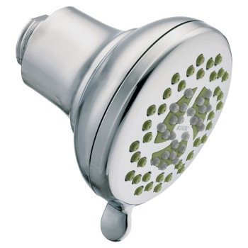 Moen Nurture Series 23333K Shower Head, 1.75 gpm, Chrome, 4 in Dia